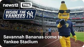 Savannah Bananas come to Yankee Stadium