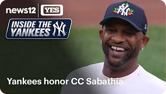 Yankees honor CC Sabathis